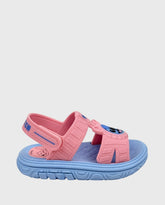 Sandalias Puff Bag Disney Stitch Rosa Moda Fashion